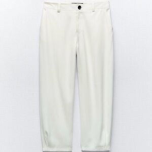 Zara Hammer White  Pants
